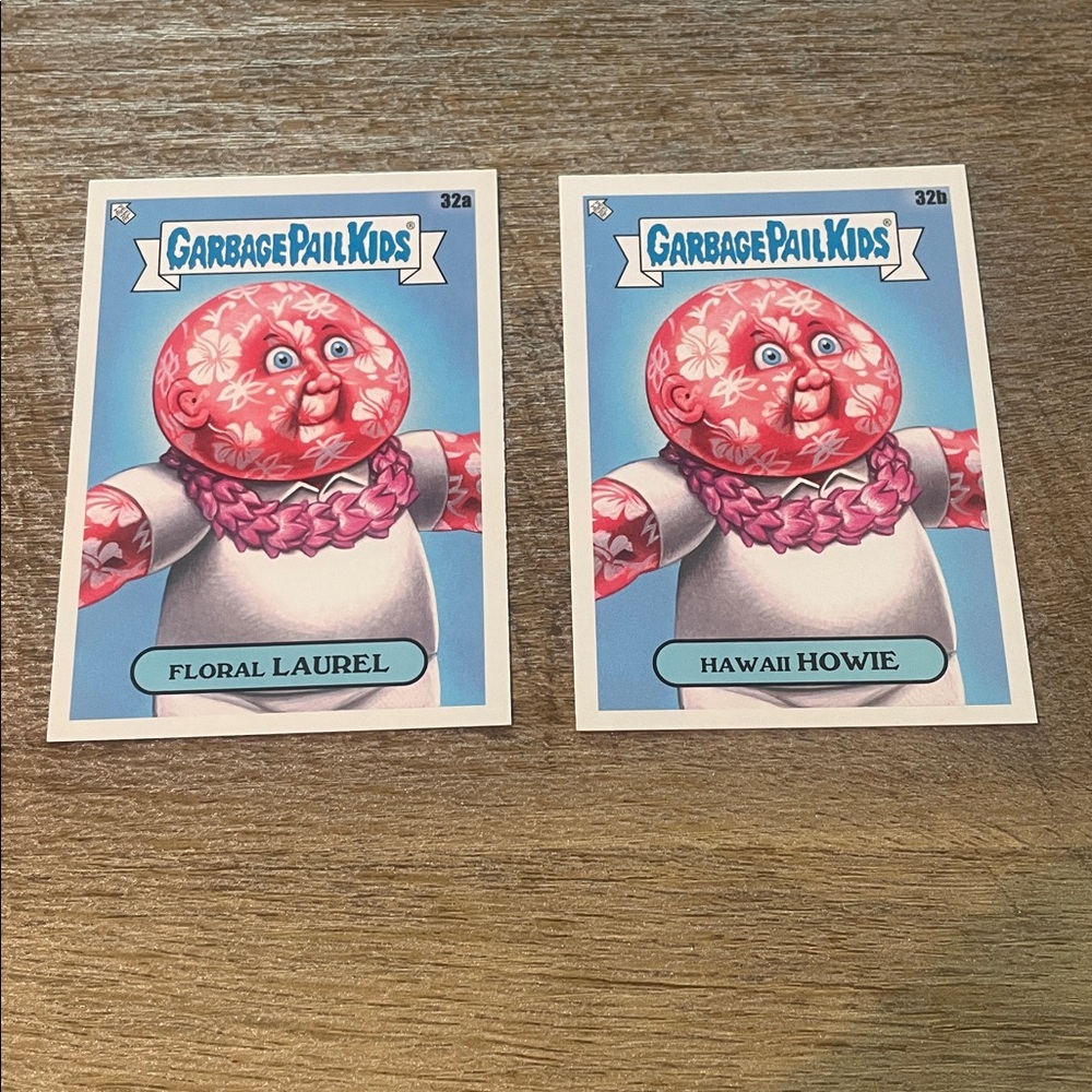 ✨10/$10 GPK SALE✨ Garbage Pail Kids Go on Vacation Base 32a and 32b